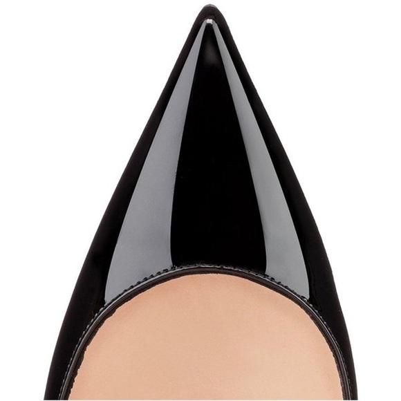 Gradient Heels Patent Leather Pumps - Picture 6 of 7